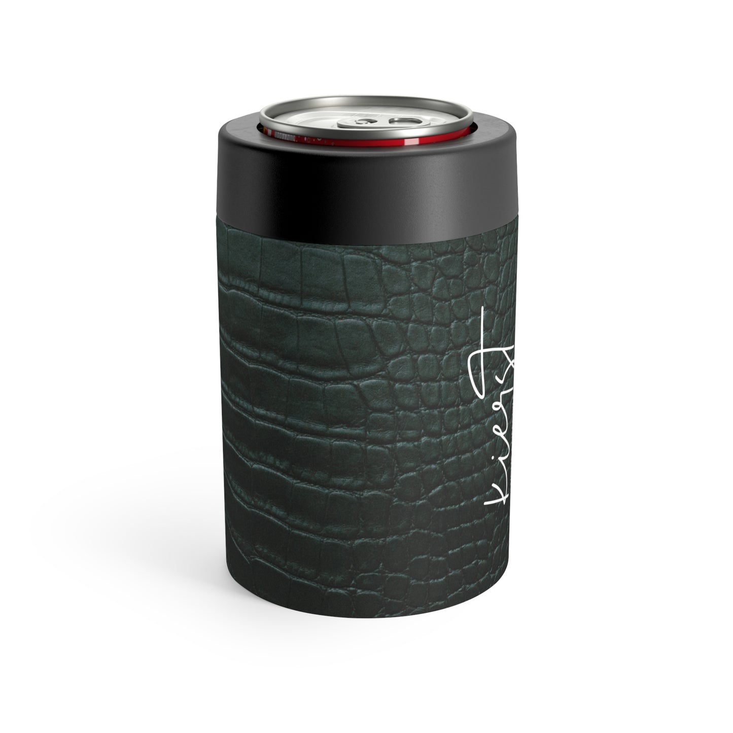 Emerald Crocodile Can Holder | Bold Texture, Timeless Cool