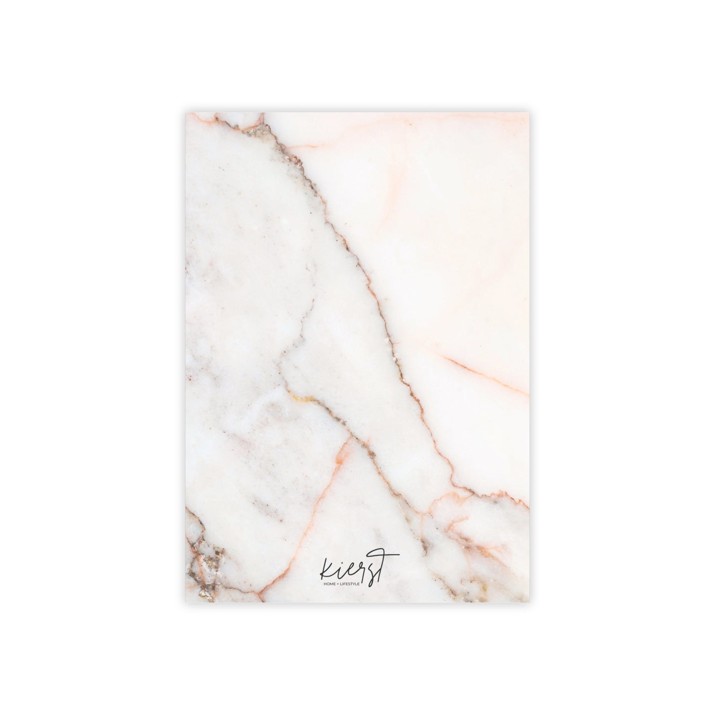 Warm White Marble Post-it® Note Pad | Elegant Stone-Inspired Sticky Notes for Office & Home