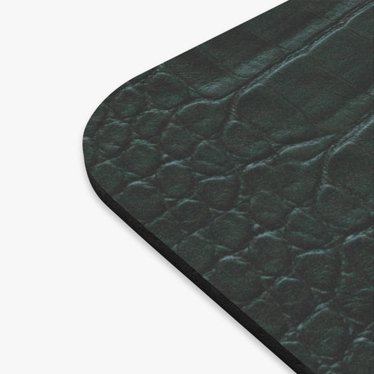 Emerald Crocodile Mouse Pad | Elevated Texture for Everyday Clicks