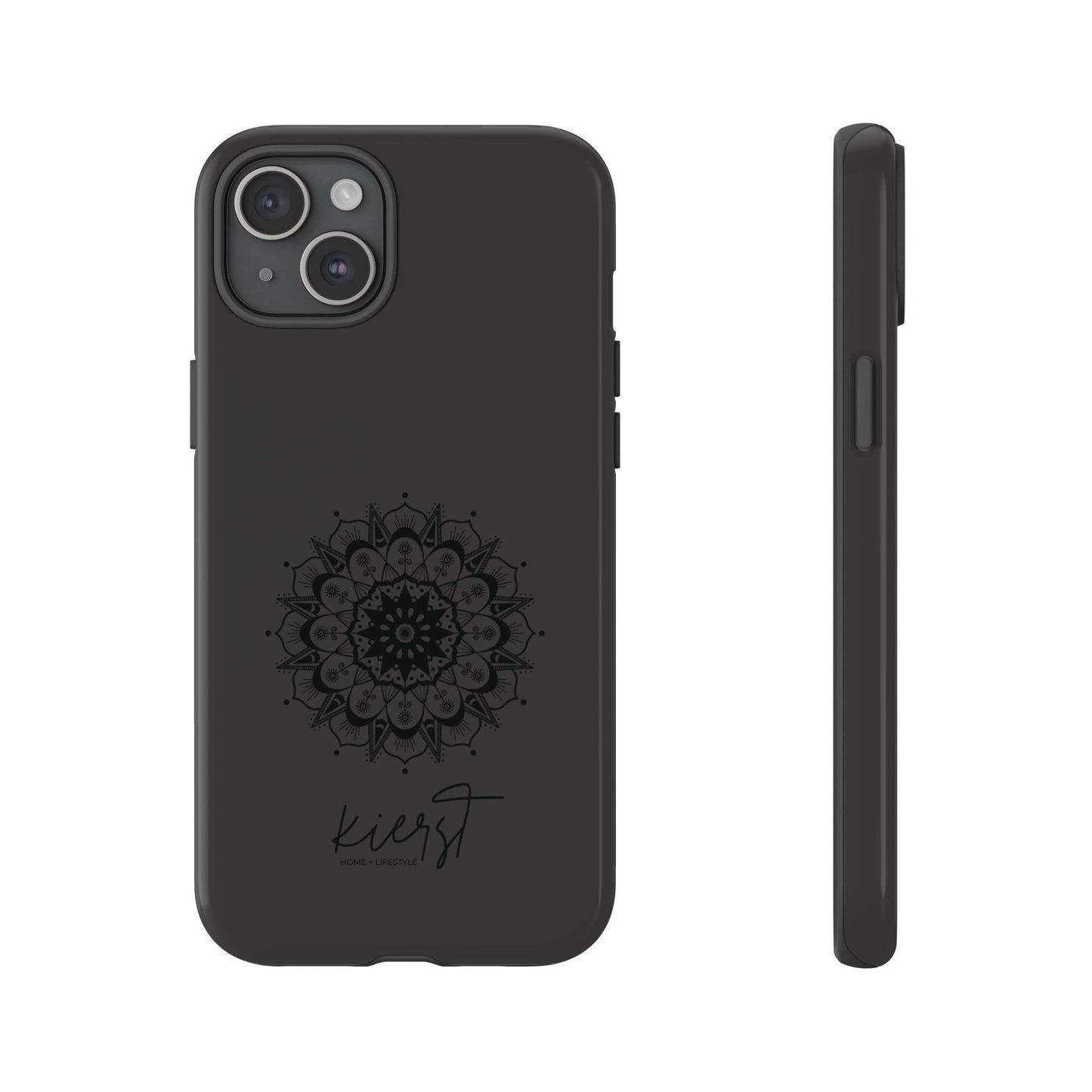 Black Mandala iPhone Case | Refined Calm in Every Curve