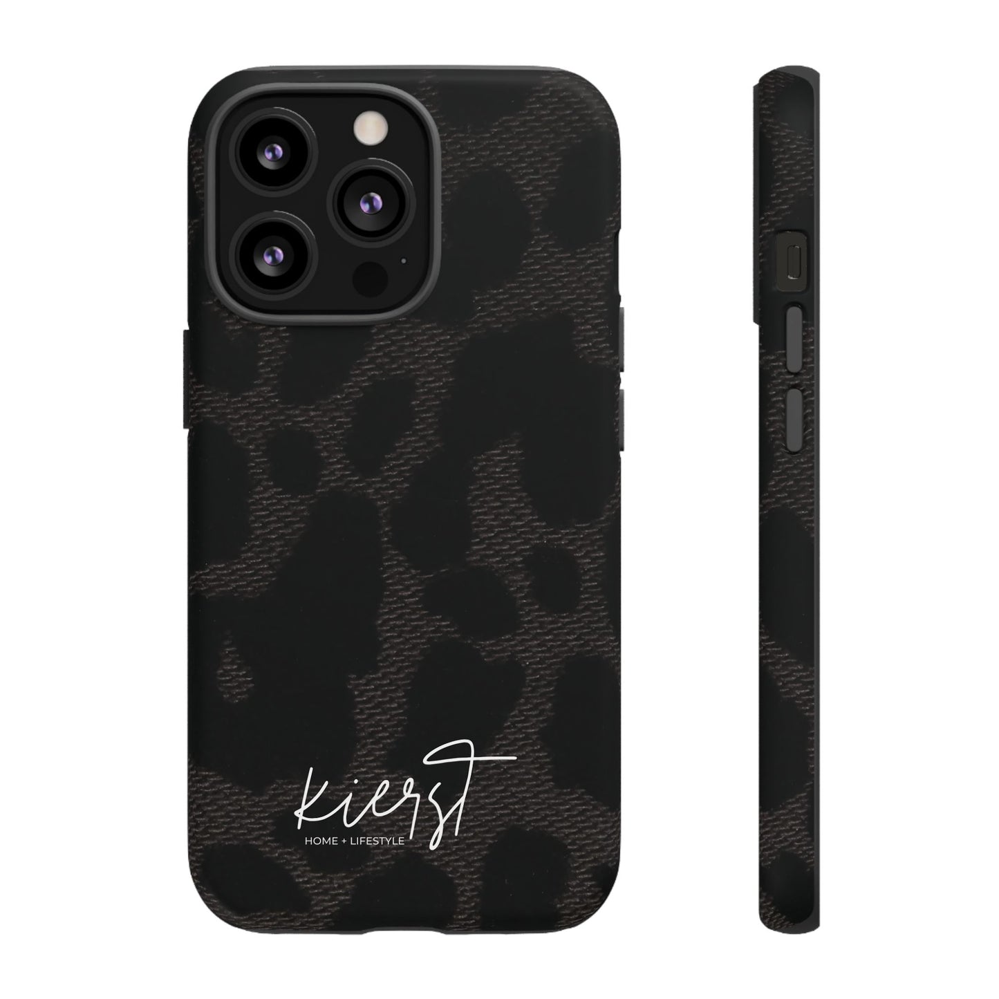 Black Leopard iPhone Case