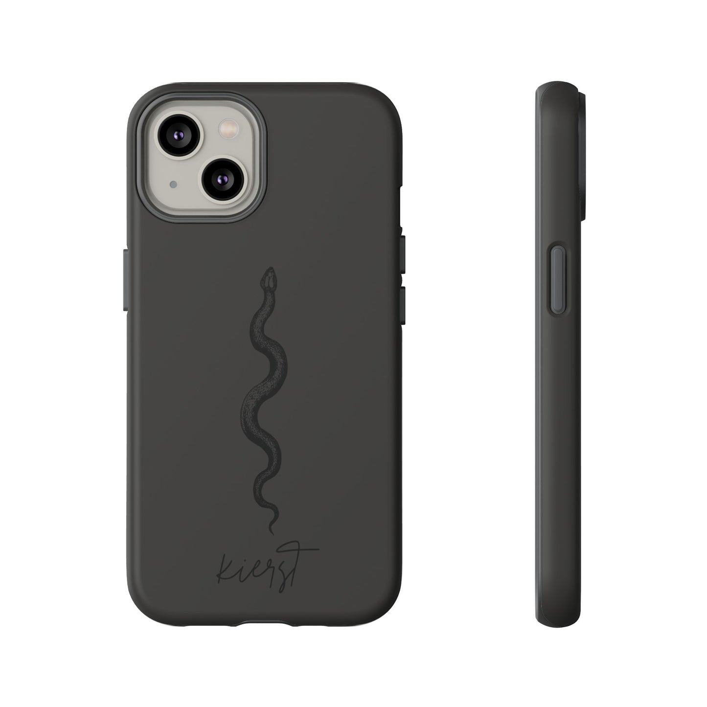 Long Black Snake iPhone Case | Subtle Edge, Quiet Power