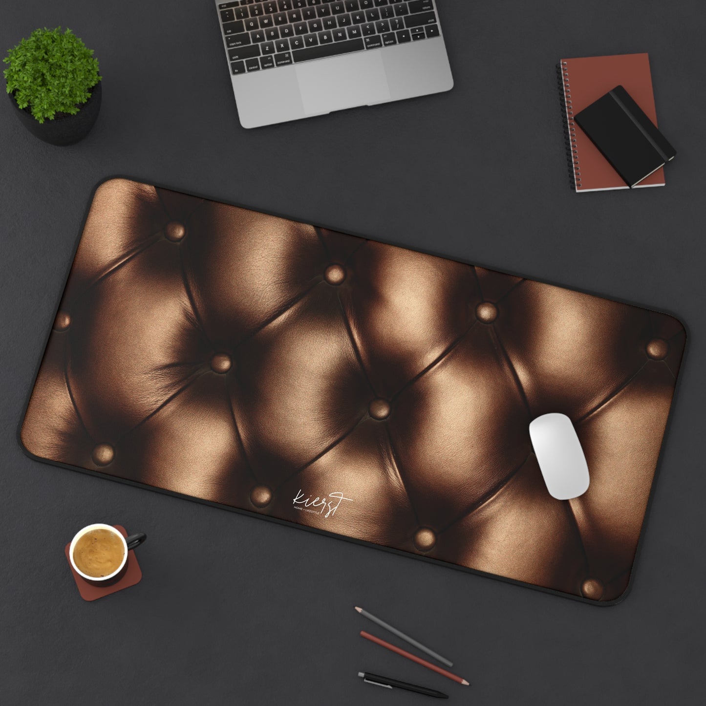 Bronze Toufted Desk Mat