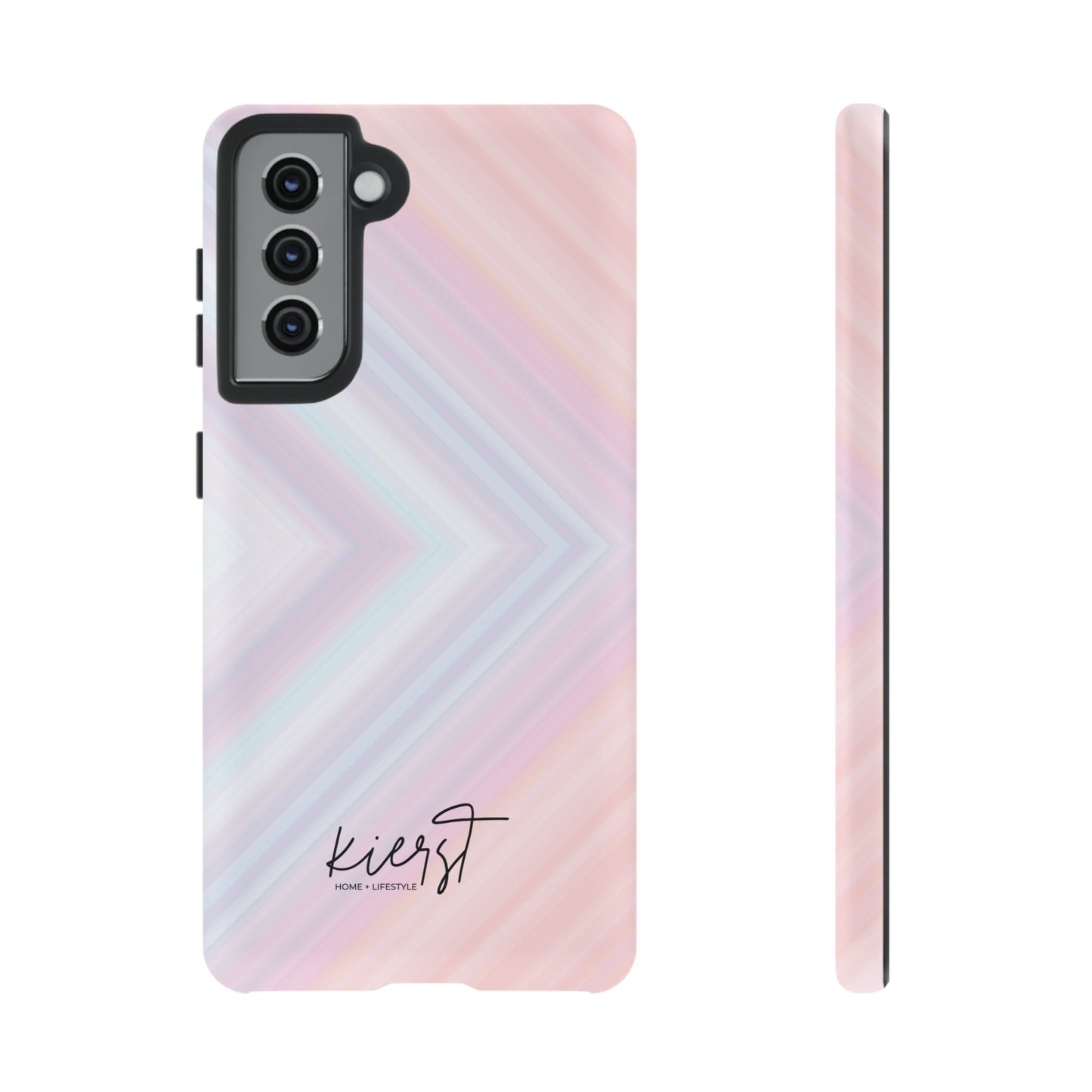 Pastel Arrows Samsung Galaxy Phone Case | Soft Geometry, Subtle Glow