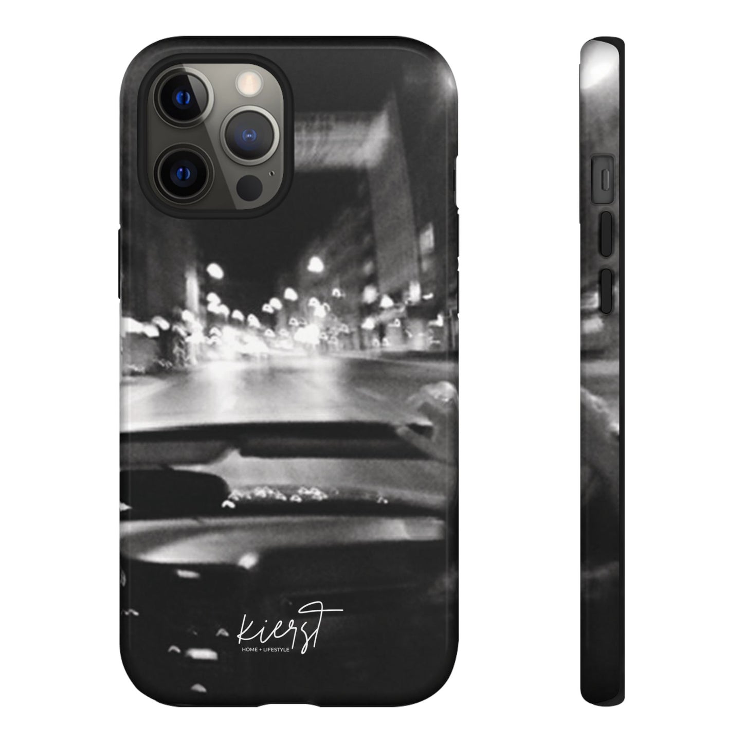 Faded Summer Nights iPhone Case | A Cinematic Blur of City Lights and Nostalgia