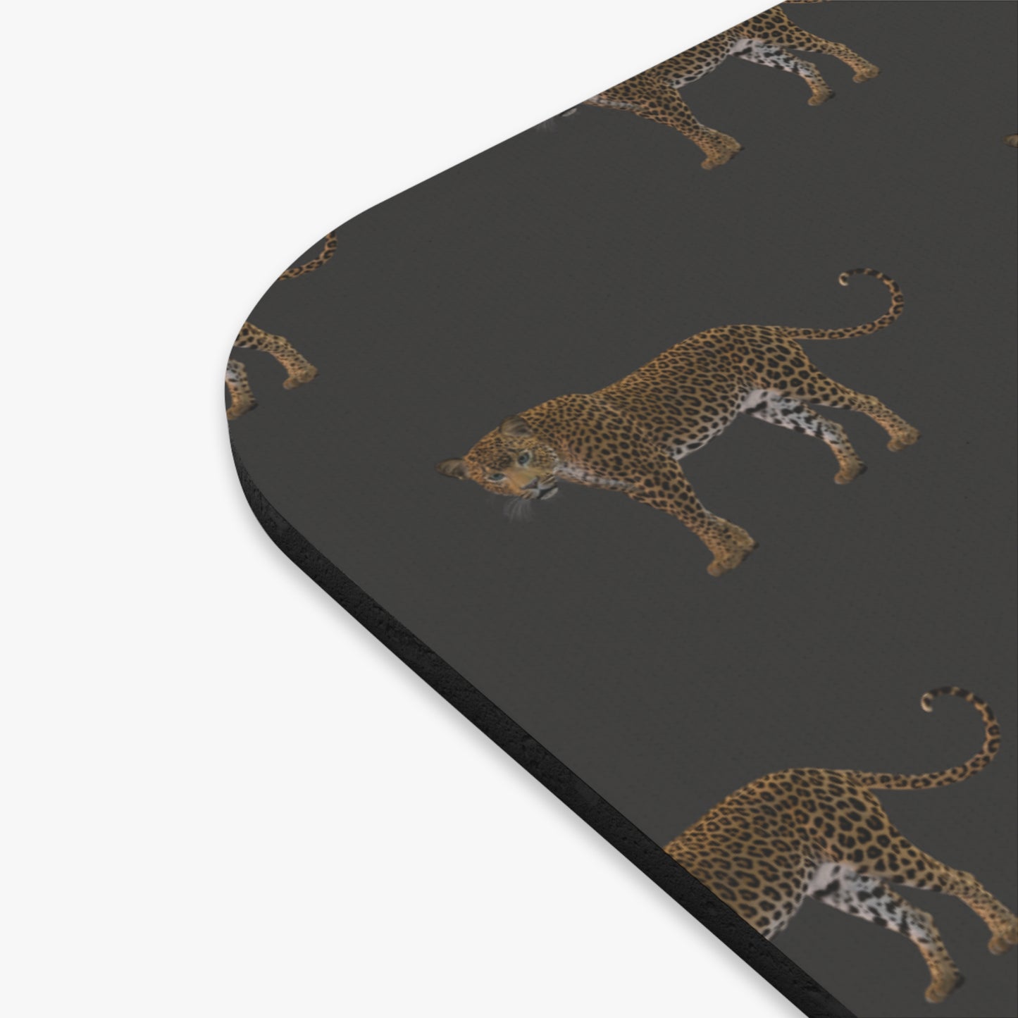 Leopards on Grey Mouse Pad
