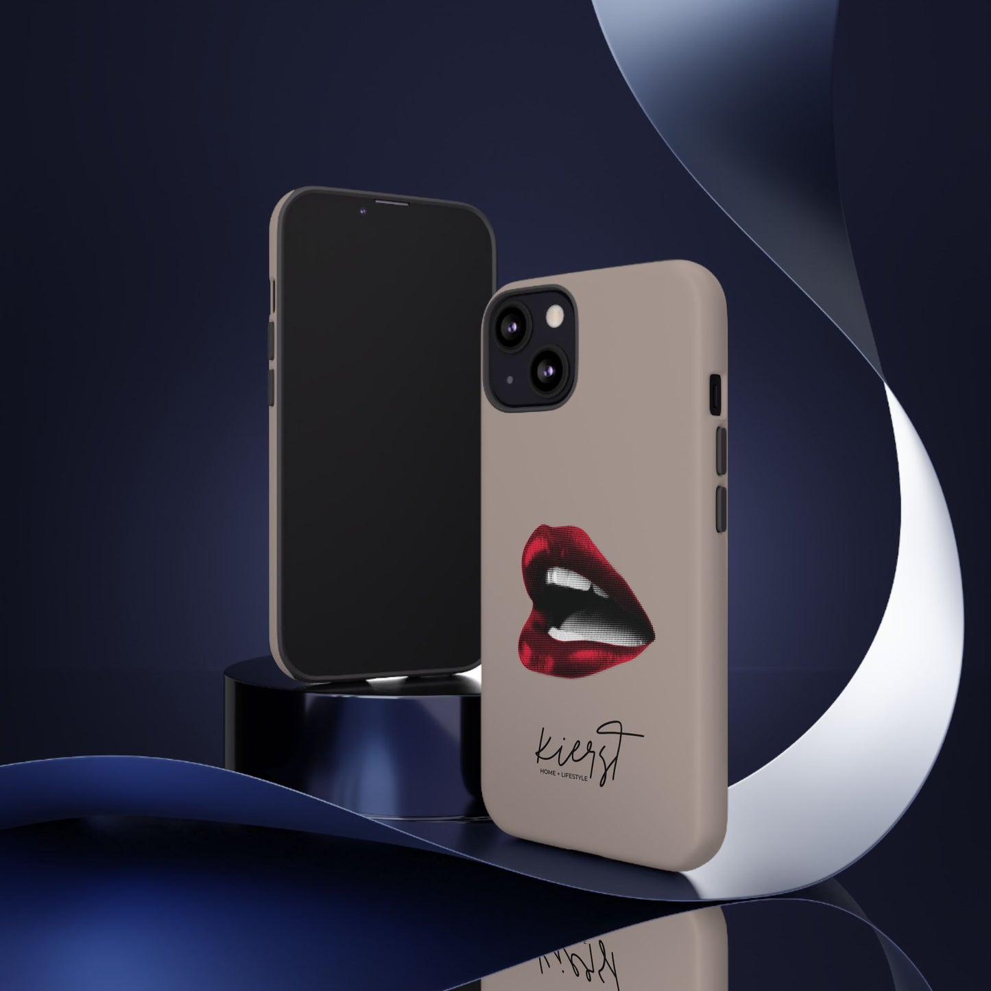 Retro Red Lips iPhone Case | Pop Art Meets Polished