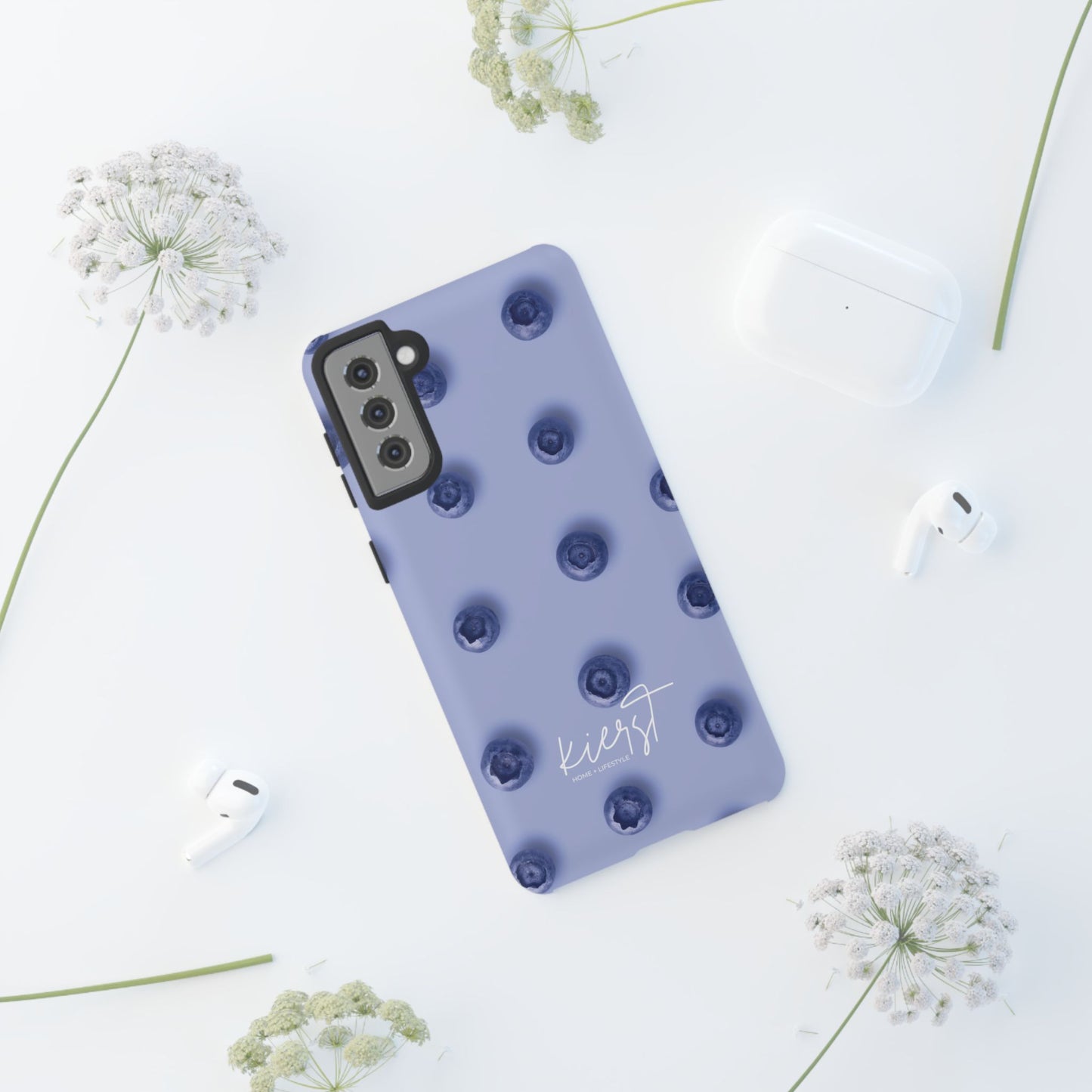 Blueberries Samsung Galaxy Case | Sweet, Subtle, and Unexpectedly Luxe