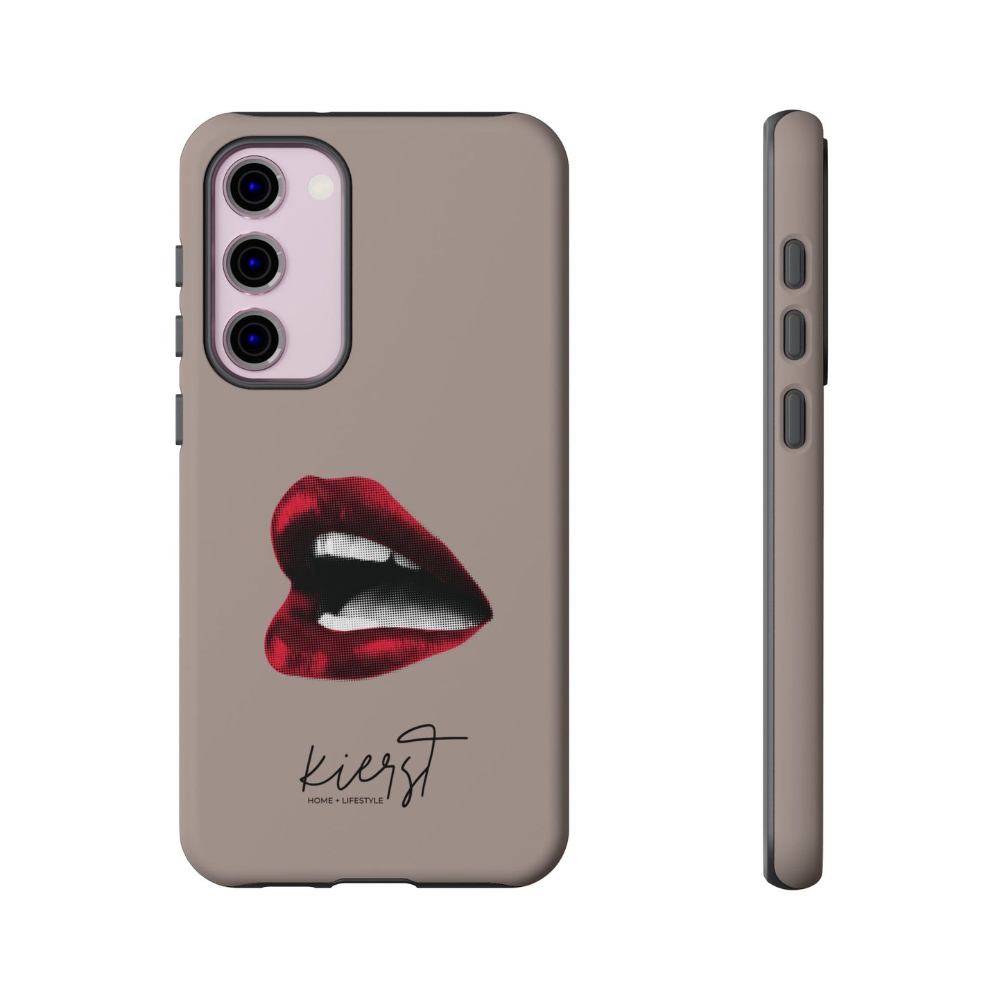 Retro Red Lips Samsung Galaxy Case | Pop Art, Luxe Feel