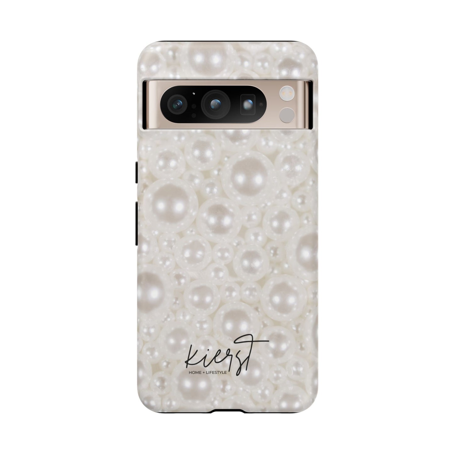 Various Pearls Google Pixel Case | Refined Shine Everyday Style