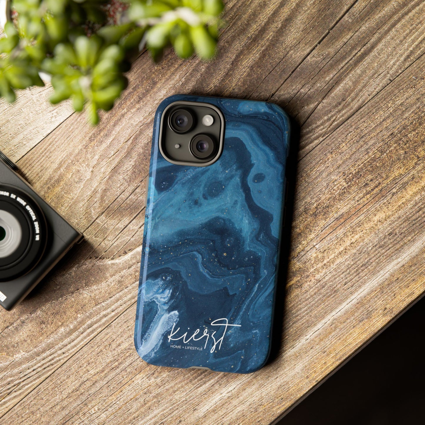 Blue Marble iPhone Case | Bold, Rich, & Unapologetically Refined