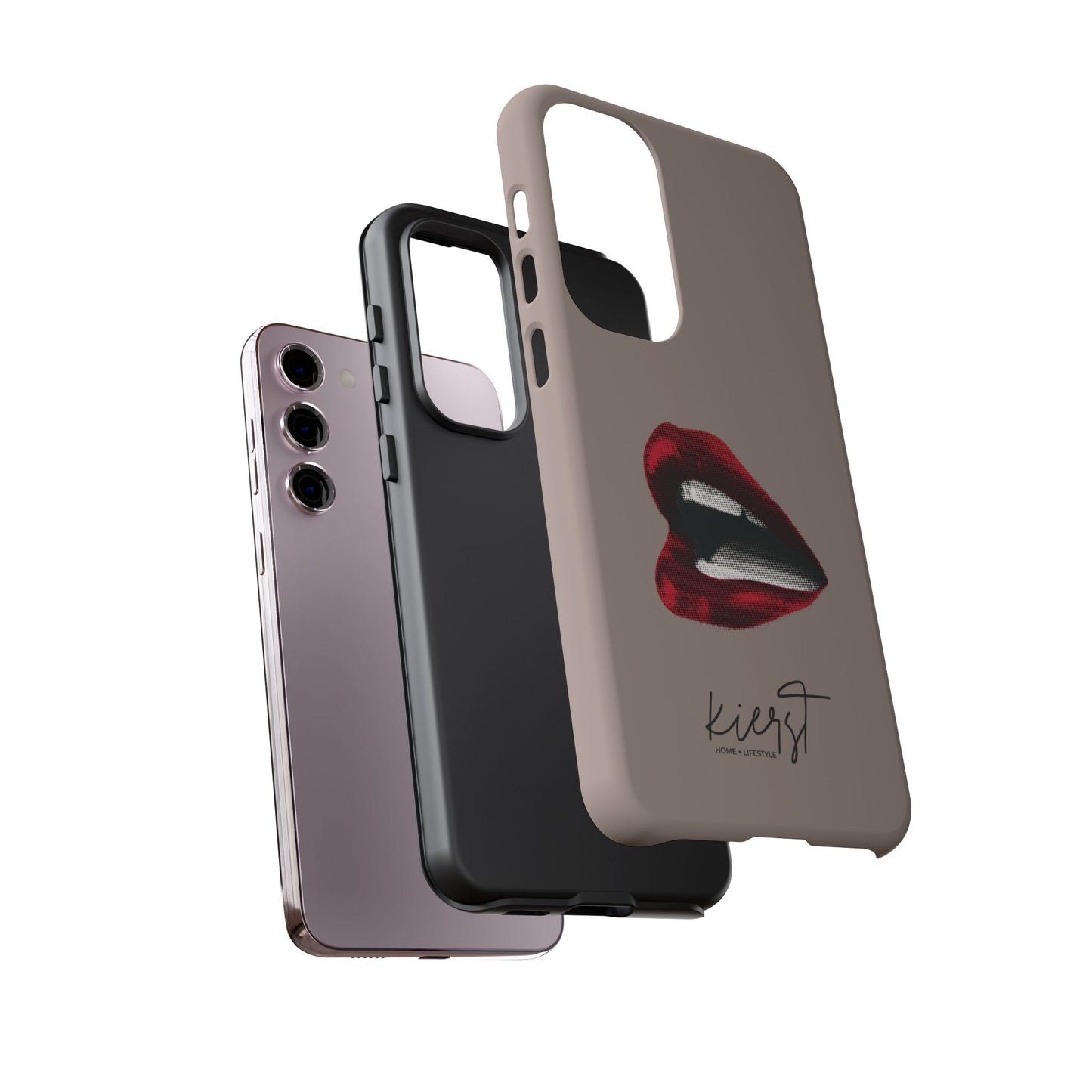 Retro Red Lips Samsung Galaxy Case | Pop Art, Luxe Feel