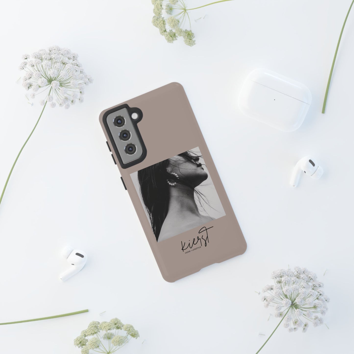 Monochrome Muse Samsung Galaxy Case | A portrait of quiet luxury