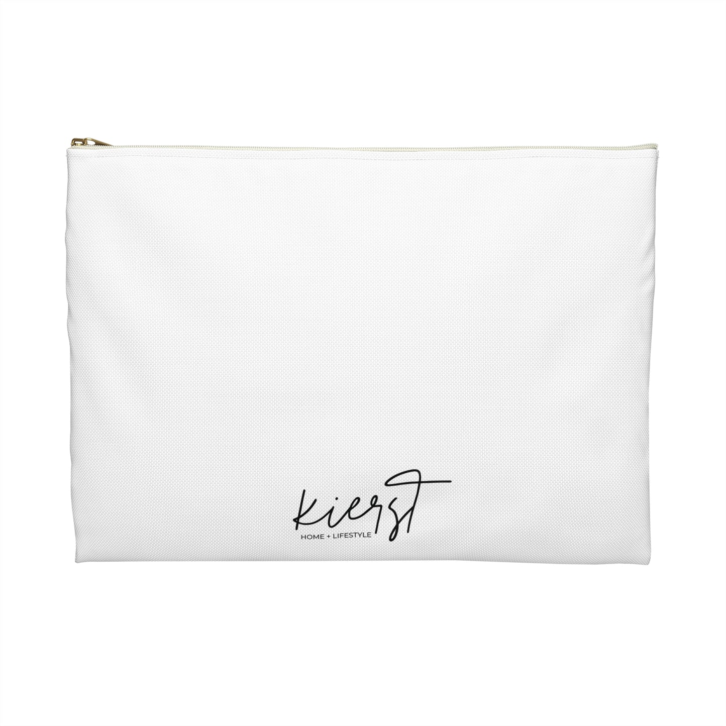 Blue Watercolor Bow Accessory Pouch β Printed Ribbon Detail with Everyday Elegance