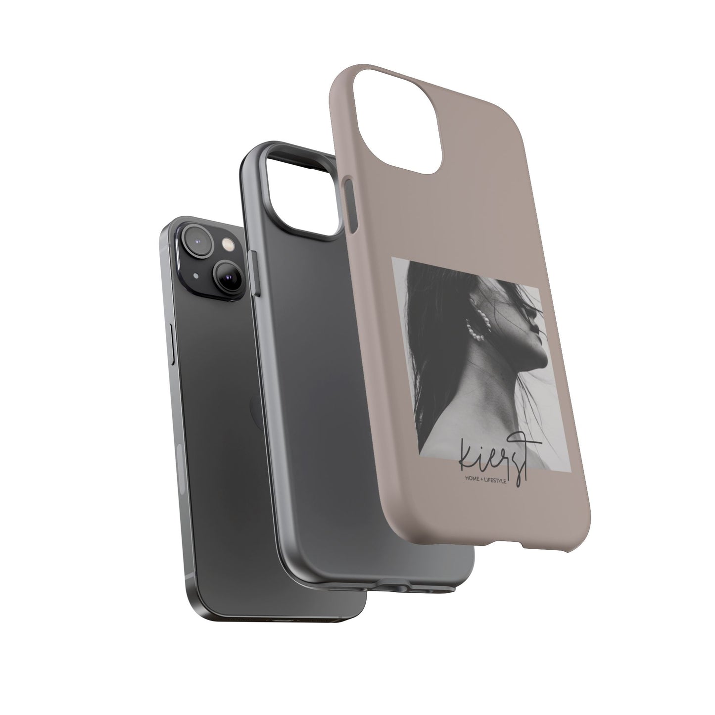 Monochrome Muse iPhone Case | Elevated Edge, Effortless Cool