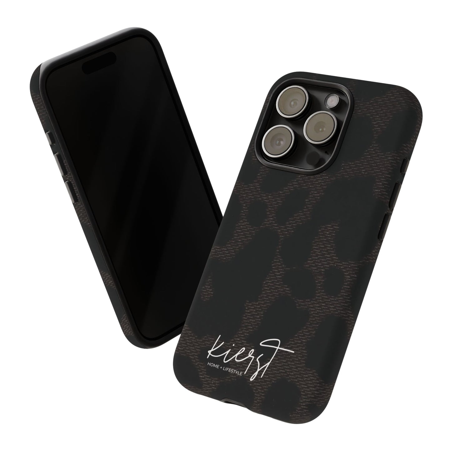 Black Leopard iPhone Case