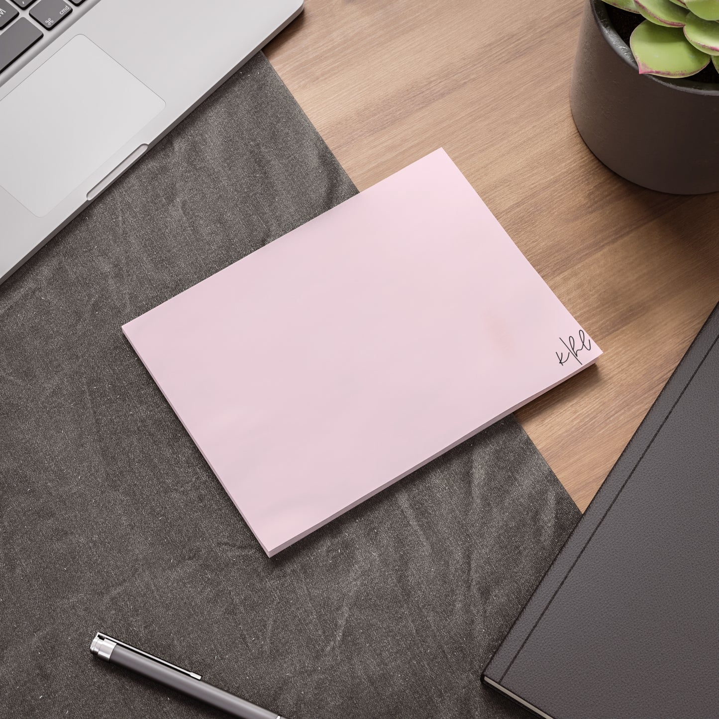 Signature Pink Post-it® Note Pad | Soft Blush Pink Sticky Notes for Everyday Luxury