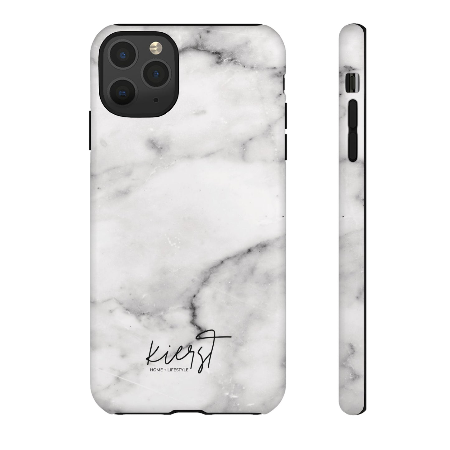 Lived-In White and Grey Marble iPhone Case | Curated Calm, Captured in Marble