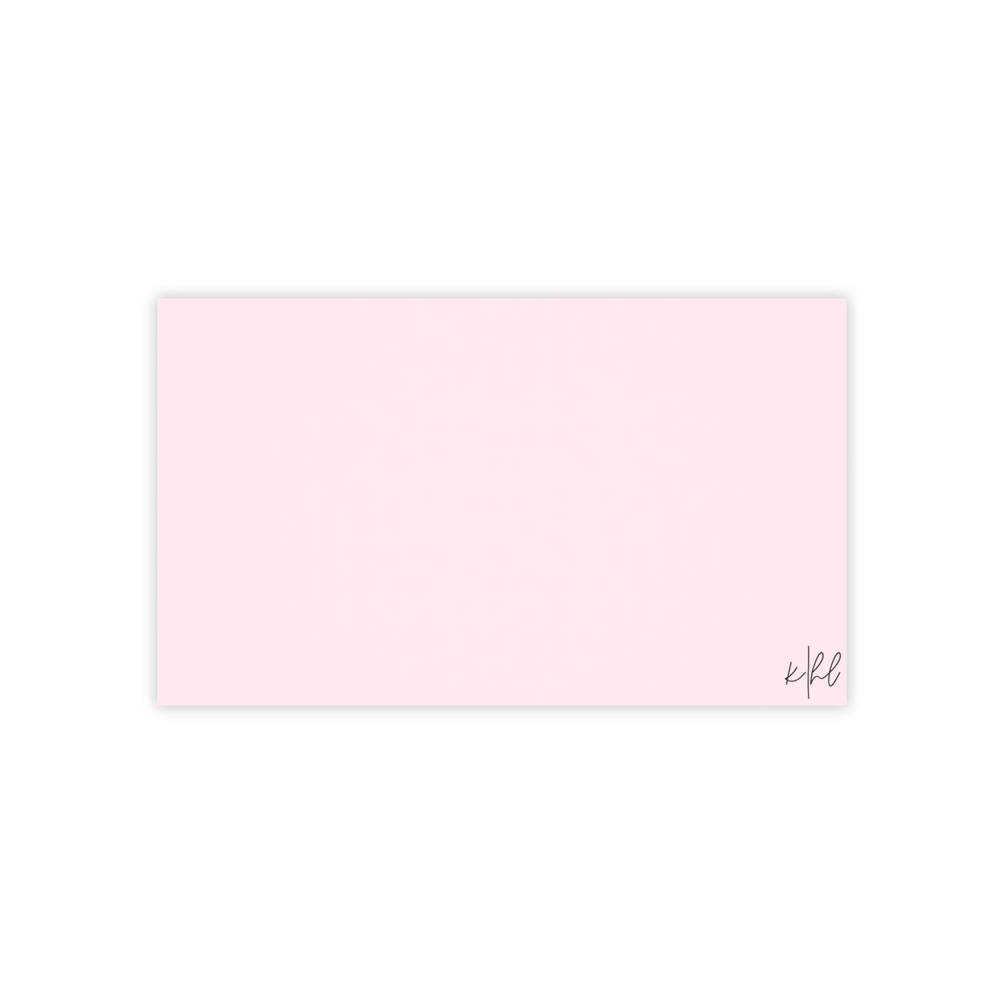 kierst Signature Pink Post-it® Note Pad