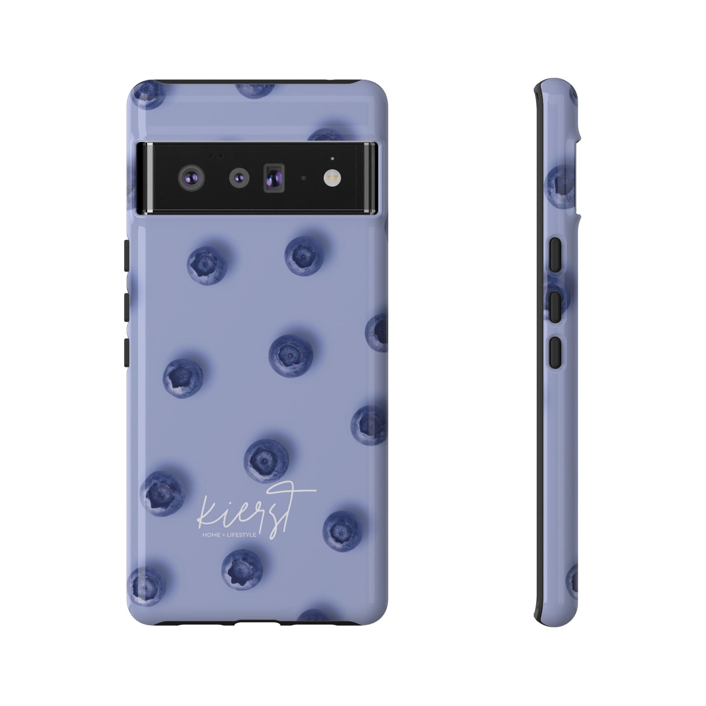 Blueberries Google Pixel Case | Whimsical Meets Refined in This Playful Fruit-Forward Design