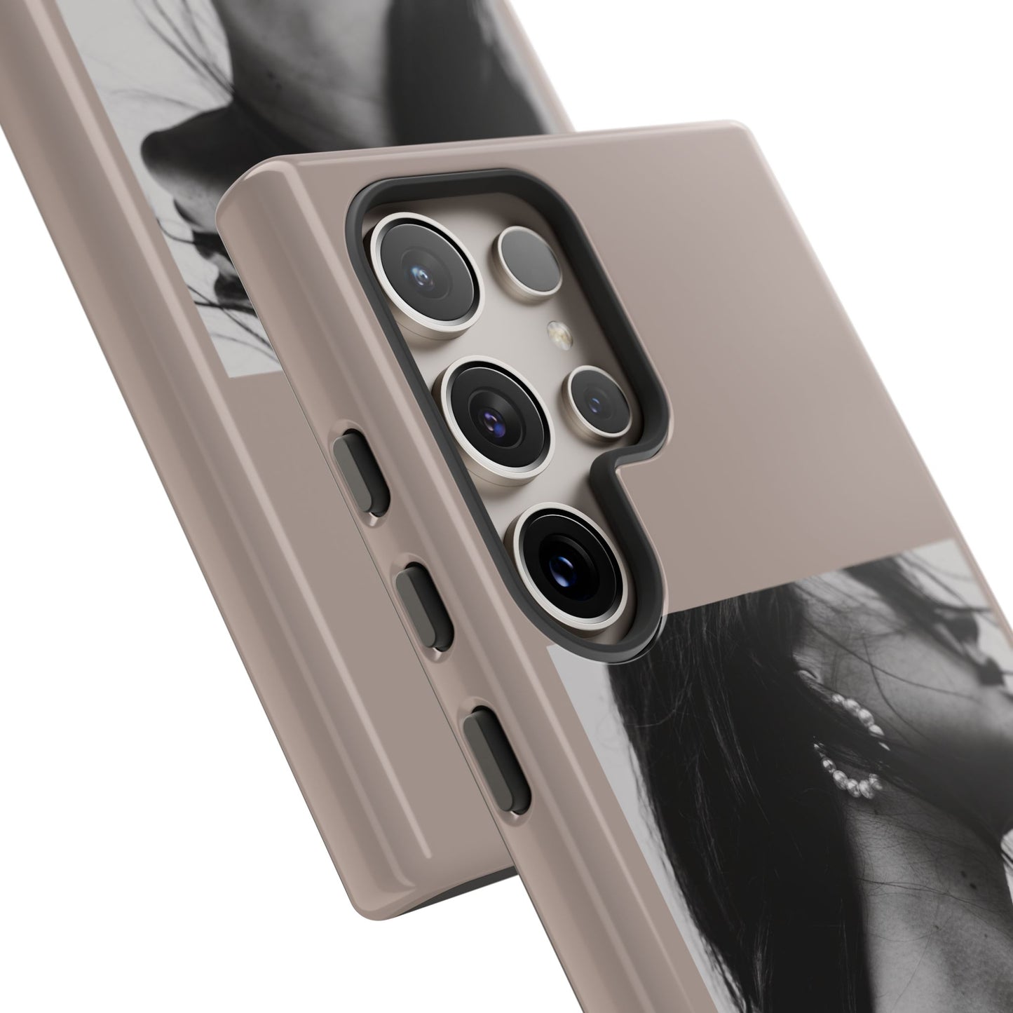 Monochrome Muse Samsung Galaxy Case | A portrait of quiet luxury