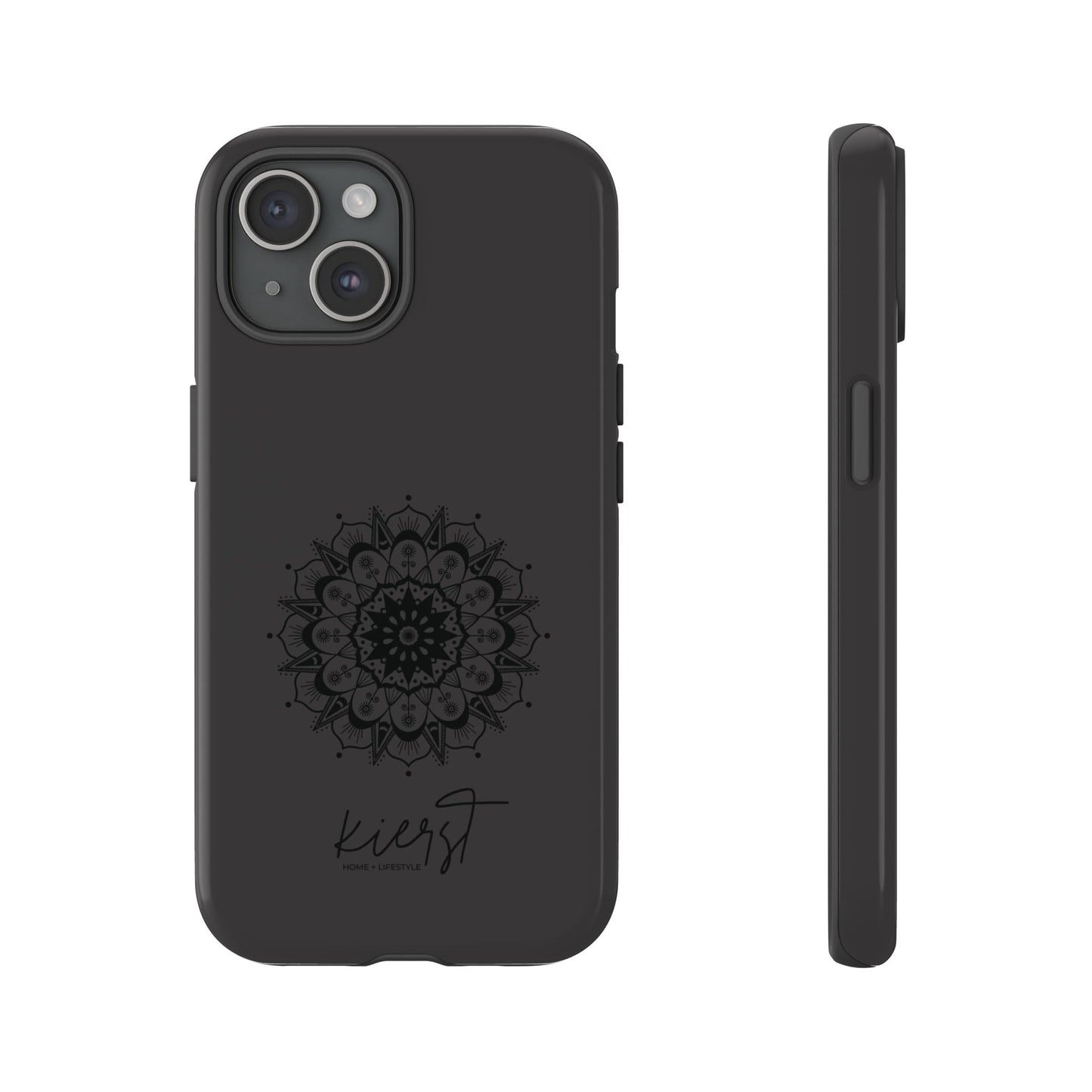 Black Mandala iPhone Case | Refined Calm in Every Curve