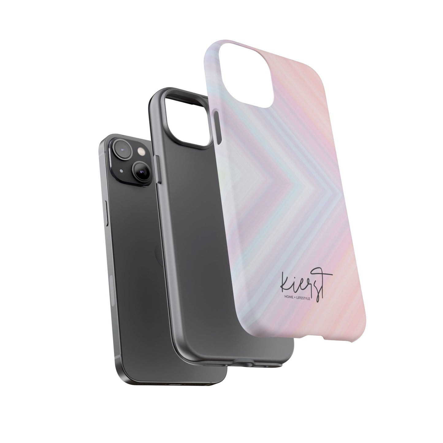 Pastel Arrows iPhone Case | Light layers, quiet movement
