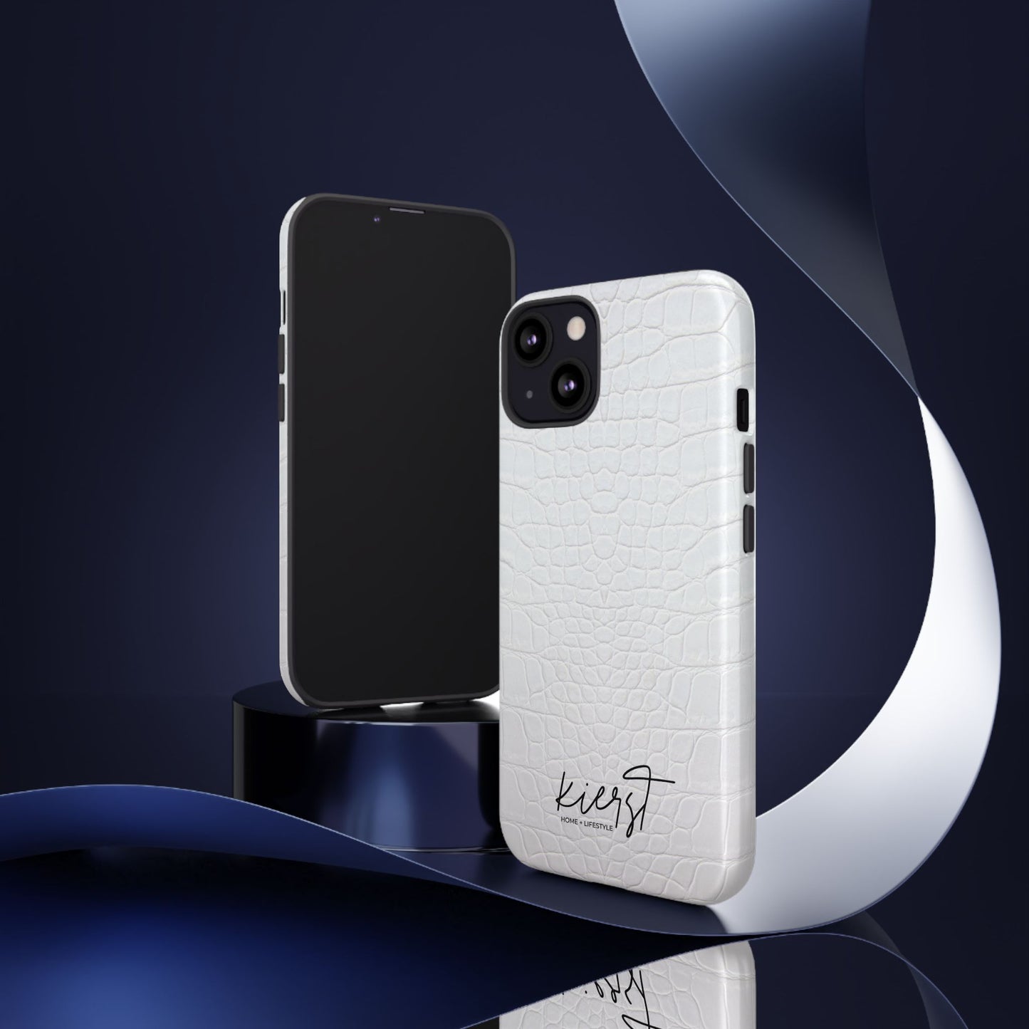 White Alligator iPhone Case | Minimal, Crisp, and Effortlessly Elevated