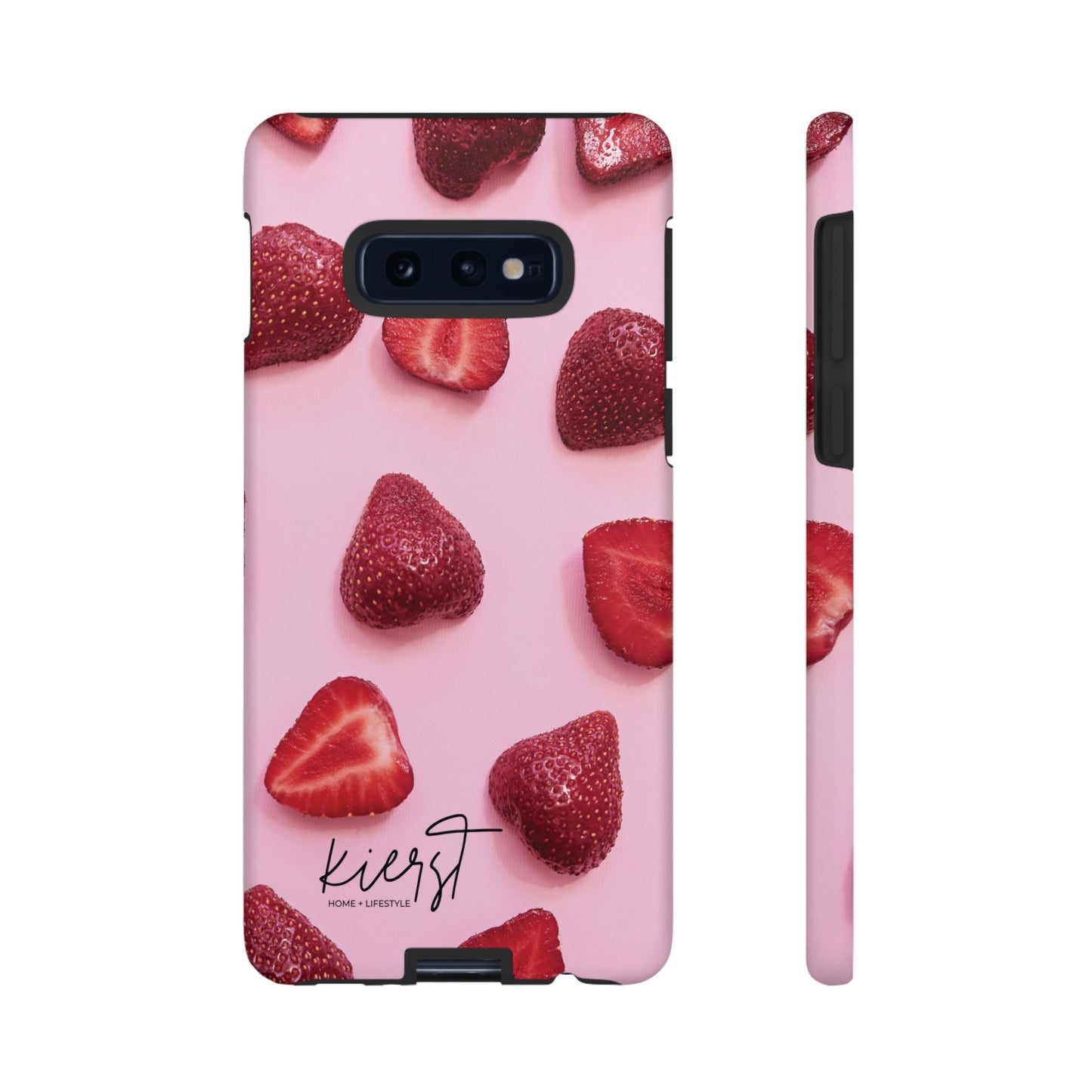 Strawberries Samsung Galaxy Phone Case | A Juicy Pop of Playfulness Meets Polished Design