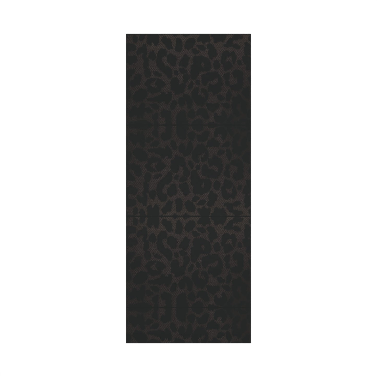 Black Leopard Gift Wrapping Paper