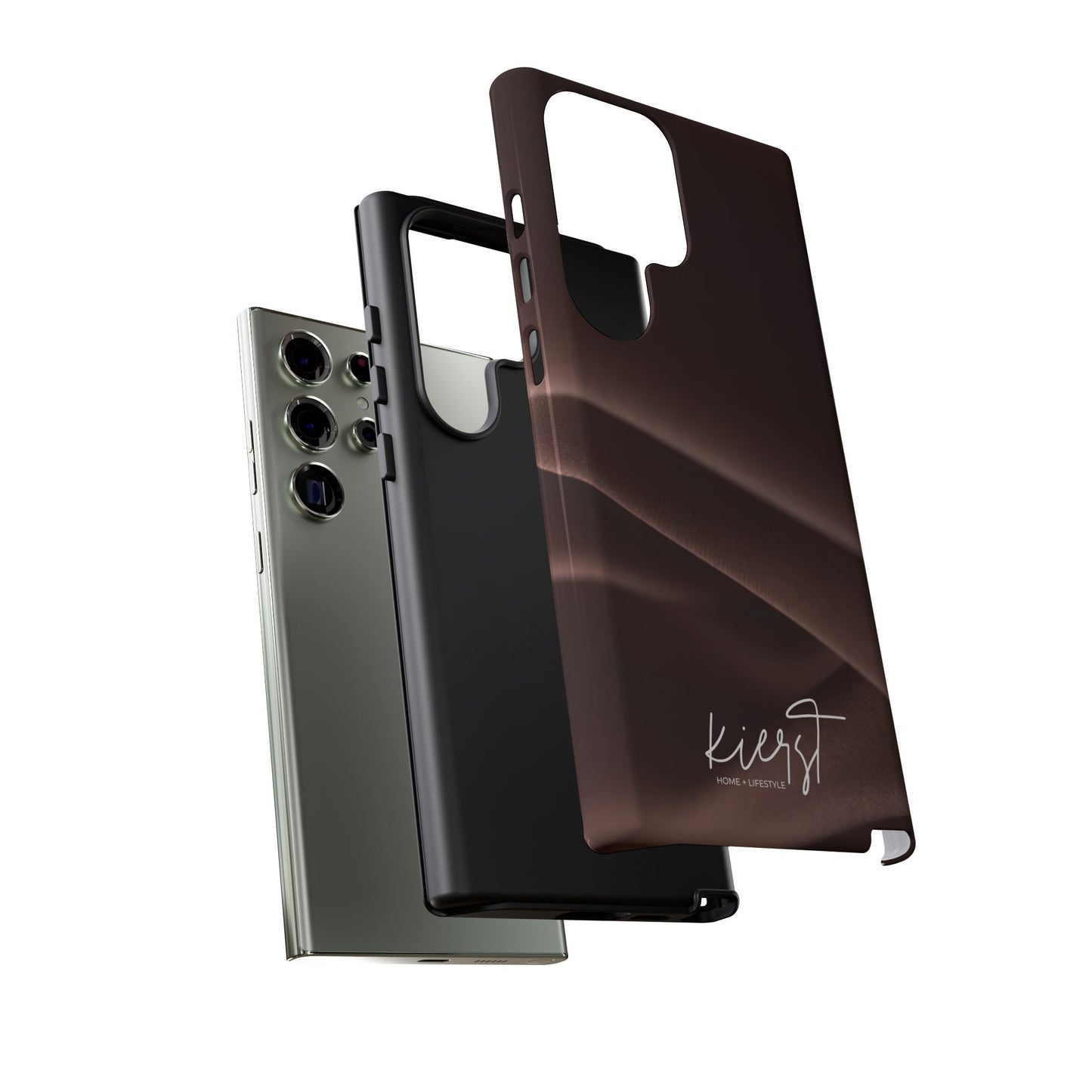 Chocolate Silk Print Samsung Galaxy Case | Bold. Luxe. Unapologetic.