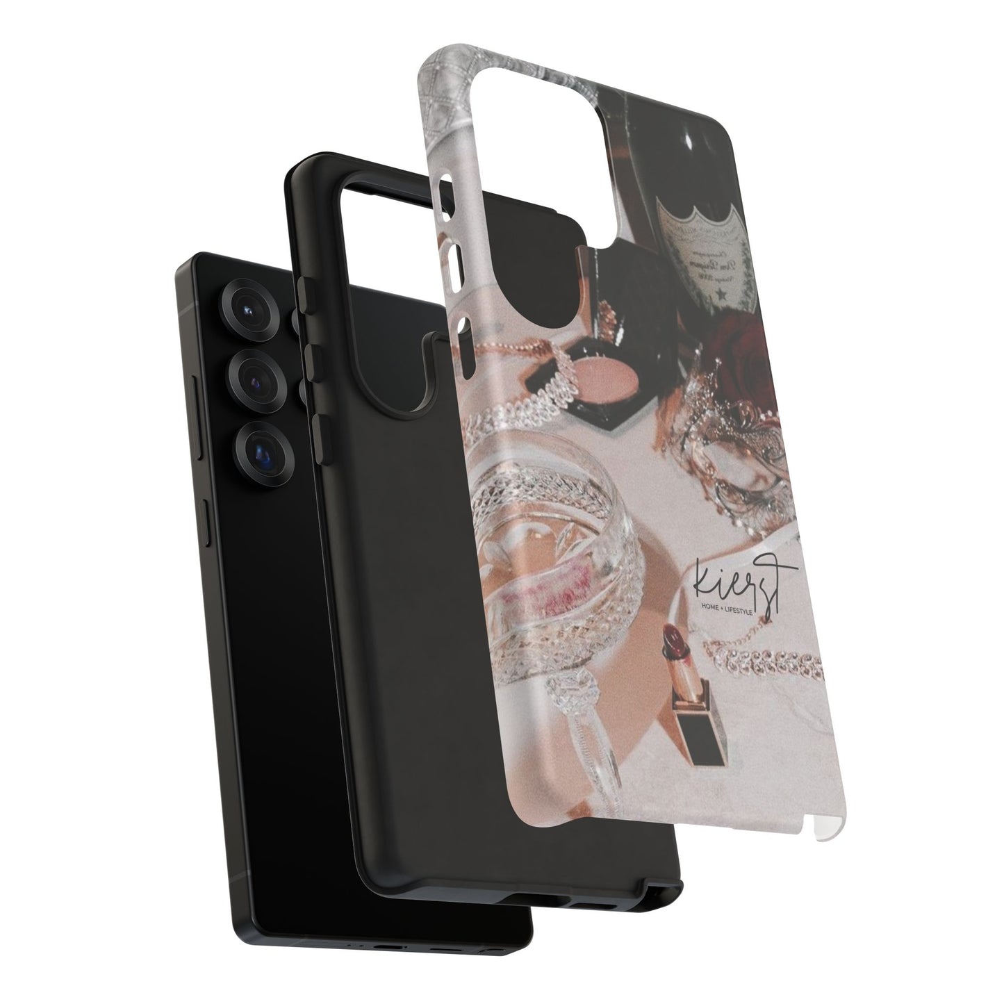 Just A Girl Vintage Style Samsung Galaxy Phone Case