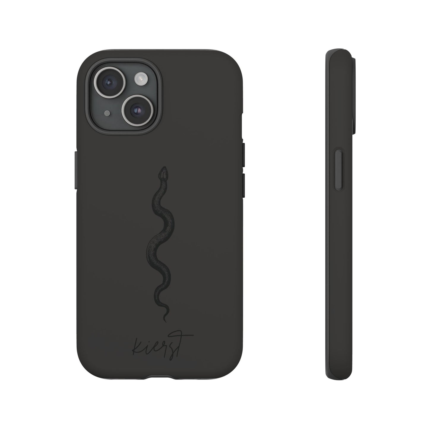 Long Black Snake iPhone Case | Subtle Edge, Quiet Power