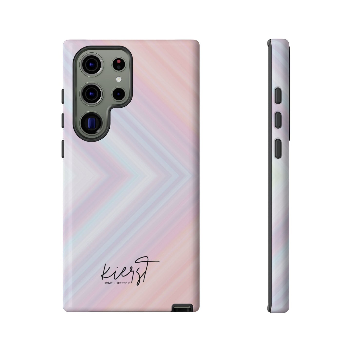 Pastel Arrows Samsung Galaxy Phone Case | Soft Geometry, Subtle Glow