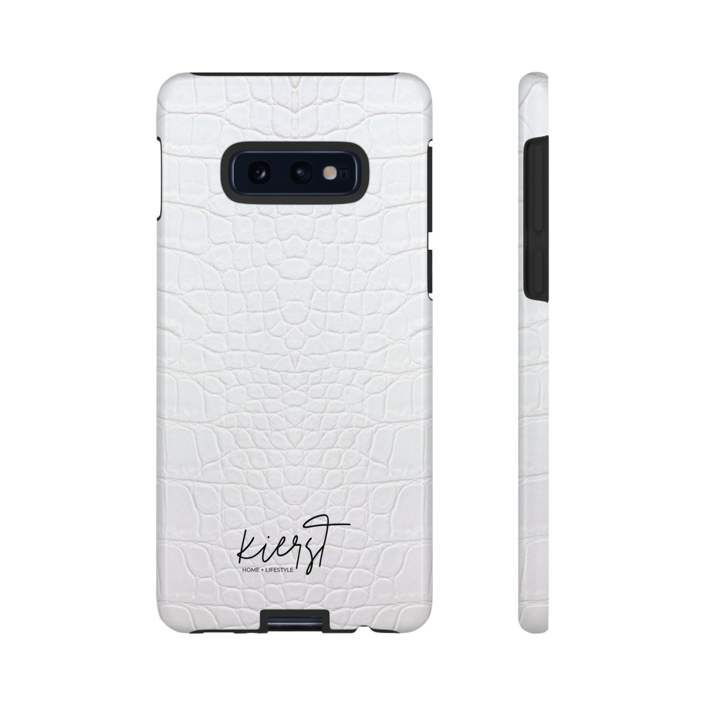 White Alligator Samsung Galaxy Case | Classic Texture Meets Modern Edge