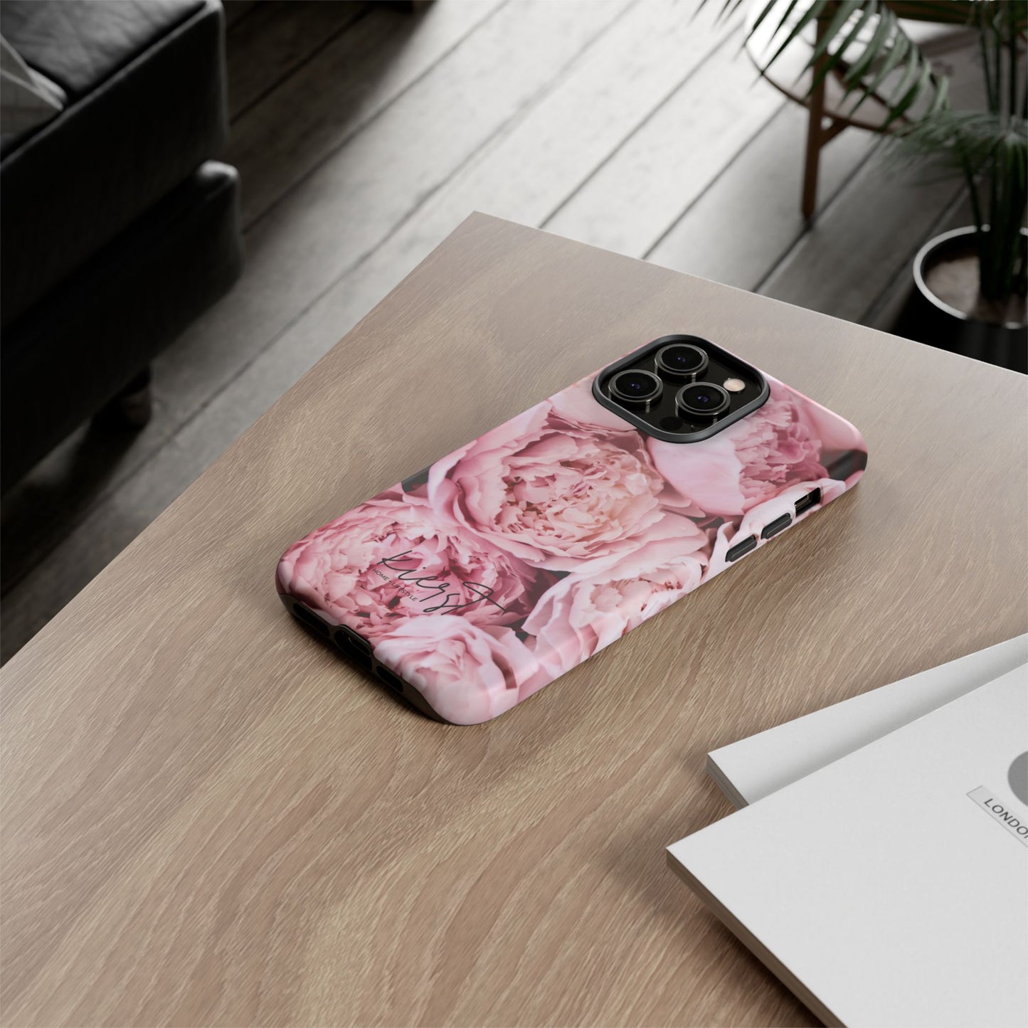 Pink Peonies iPhone Case | Soft Florals Meet Luxe Protection
