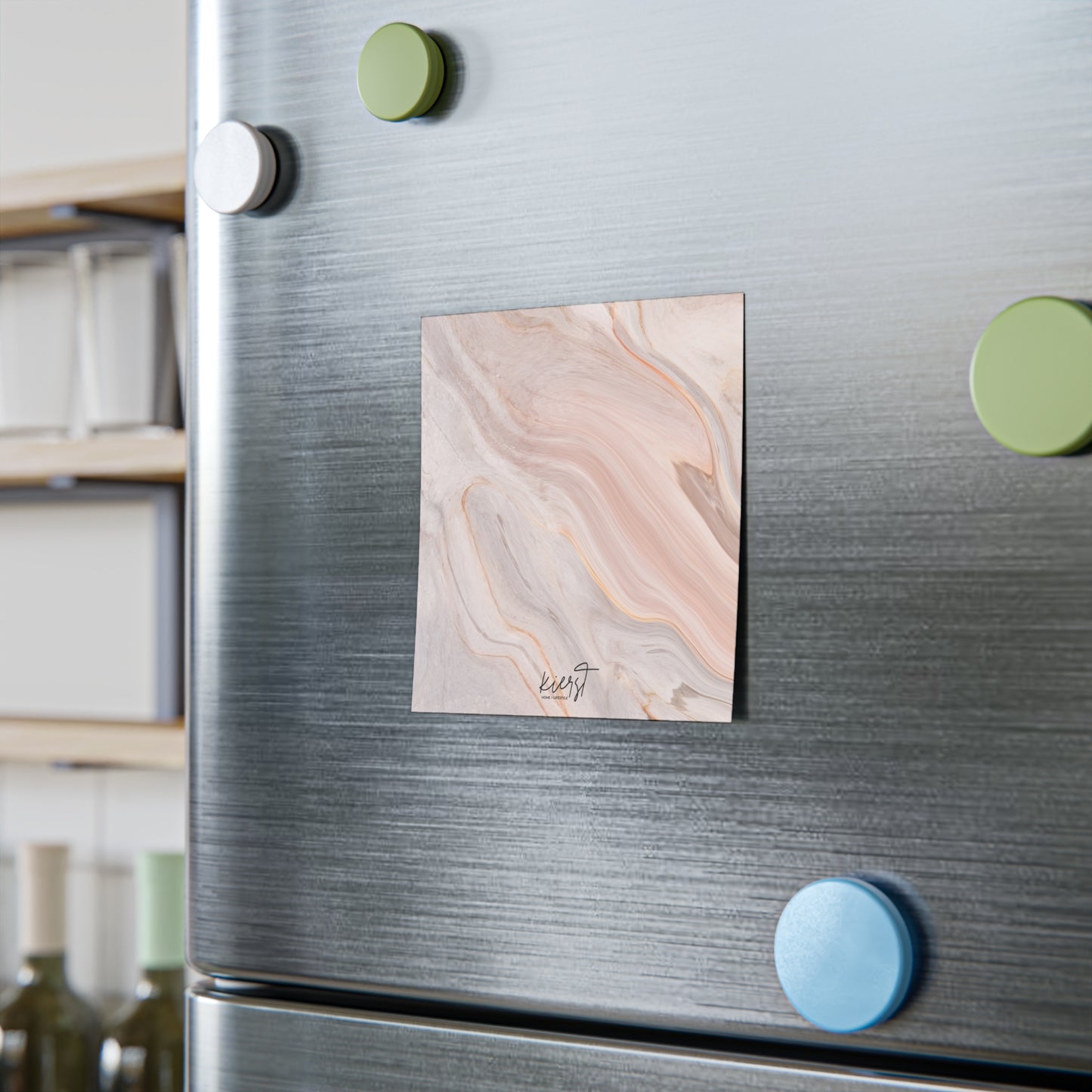 Blush Swirl Marble Post-it® Note Pad | Soft Pink Marble-Inspired Sticky Notes for Chic Desks