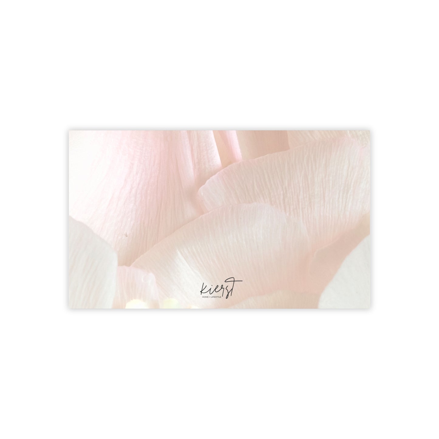 Iridescent Petals Post-it® Note Pad | Soft Pink Floral Sticky Notes for Elegant Everyday Reminders