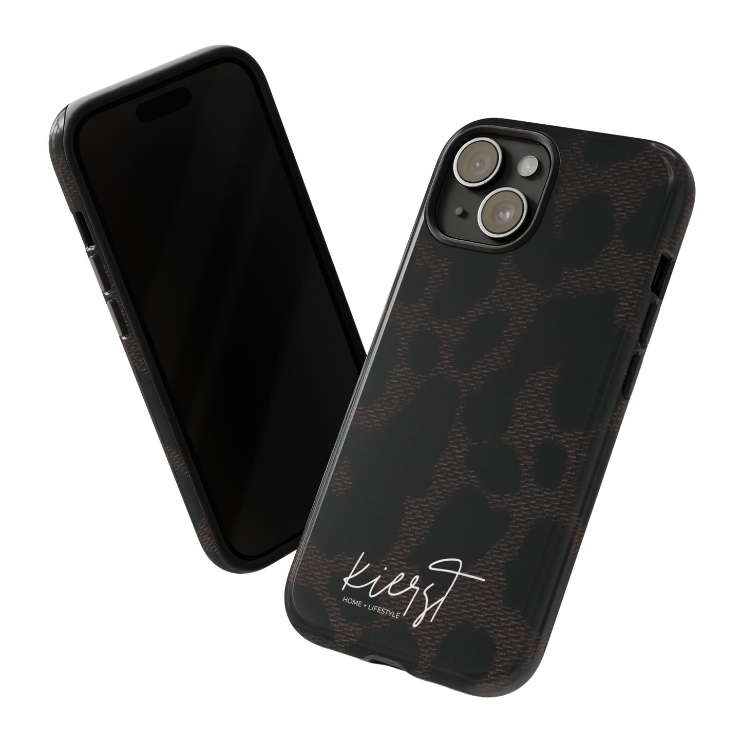 Black Leopard iPhone Case