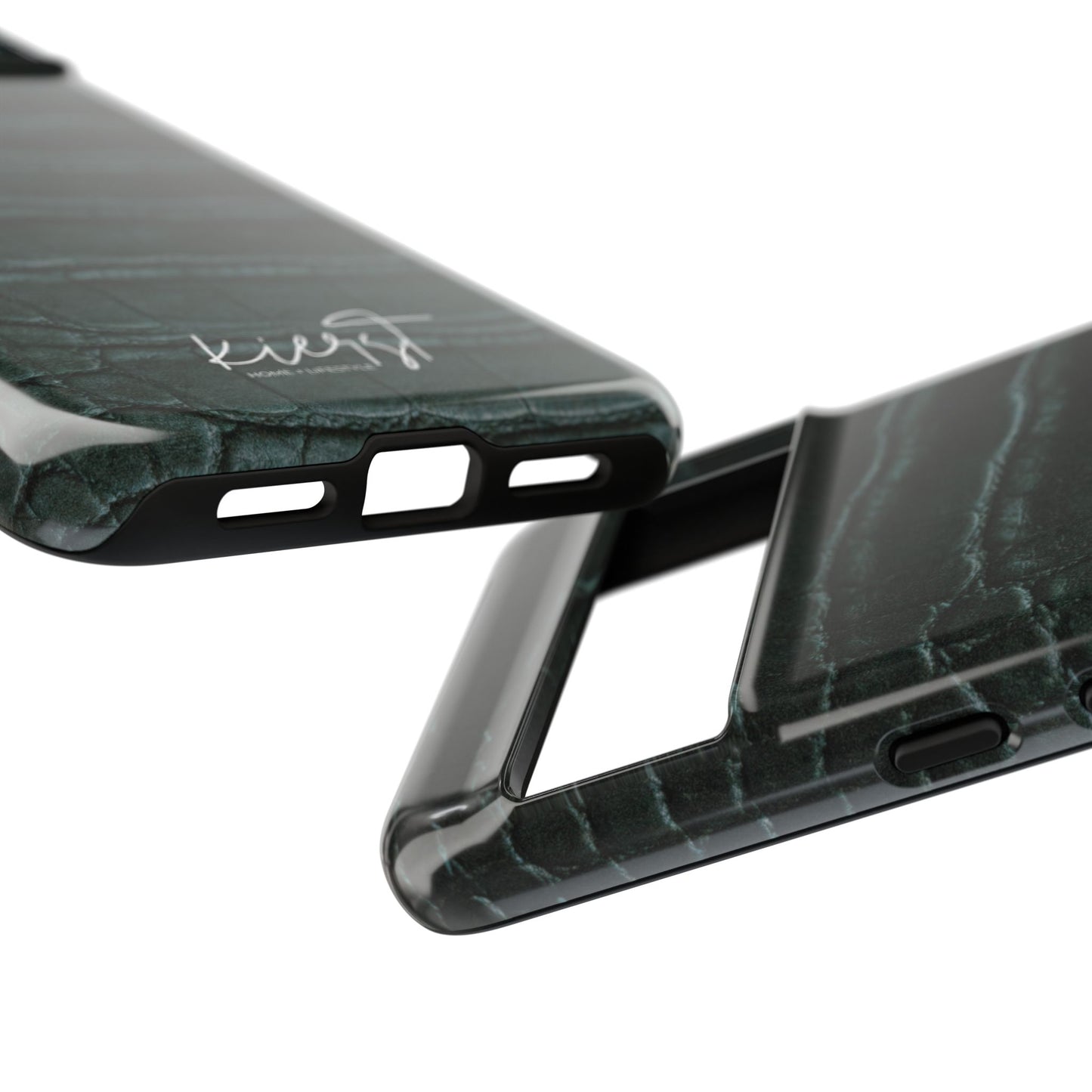 Emerald Crocodile Google Pixel Case | Luxe Texture, Everyday Strength