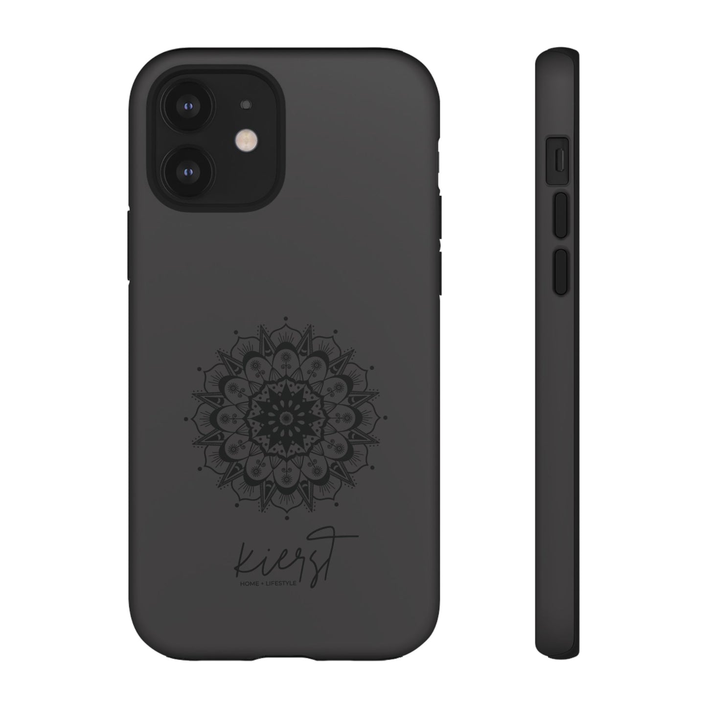 Black Mandala iPhone Case | Refined Calm in Every Curve