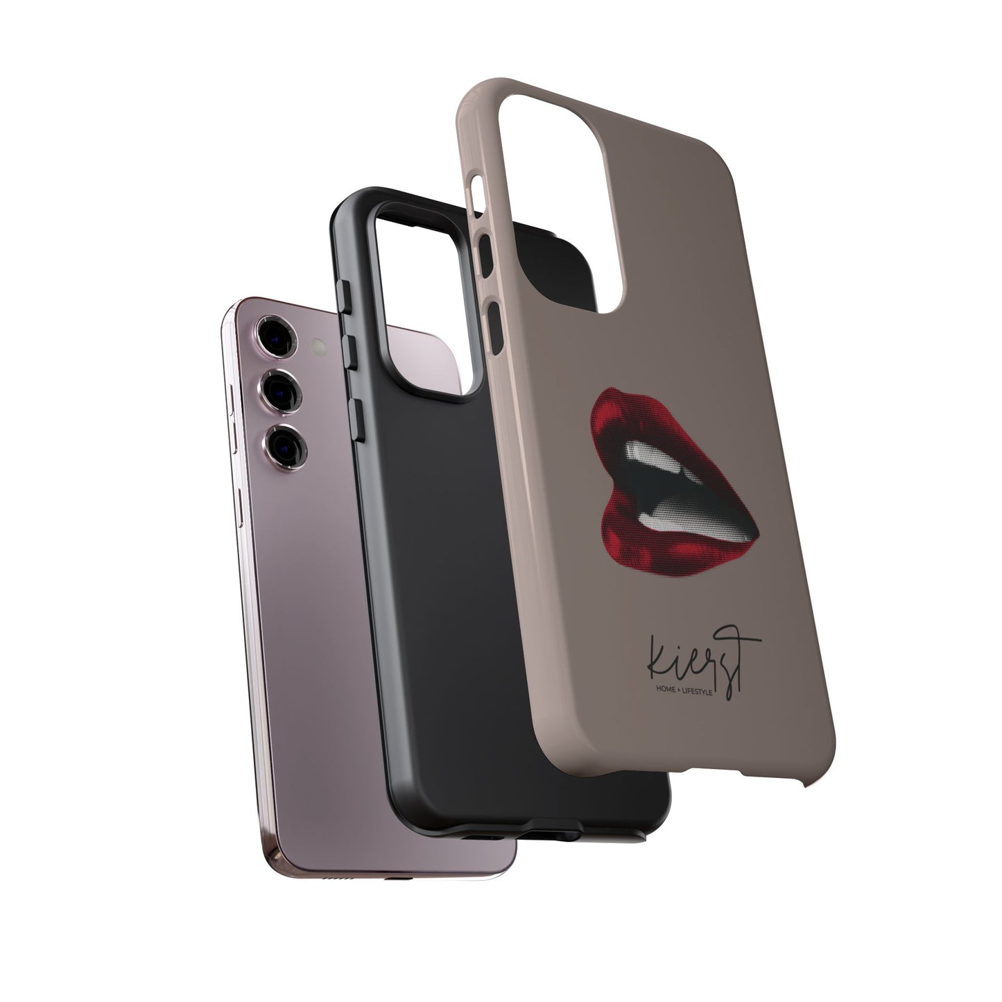 Retro Red Lips Samsung Galaxy Case | Pop Art, Luxe Feel