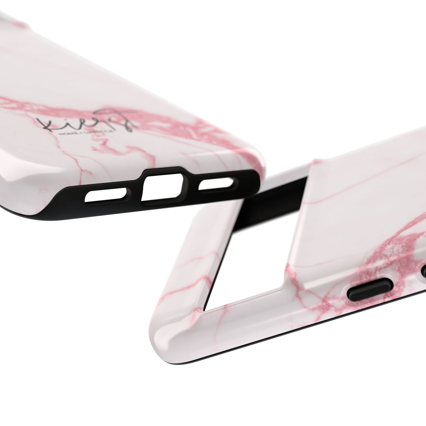 Pink & White Marble Google Pixel Case | Soft Polish, Everyday Protection