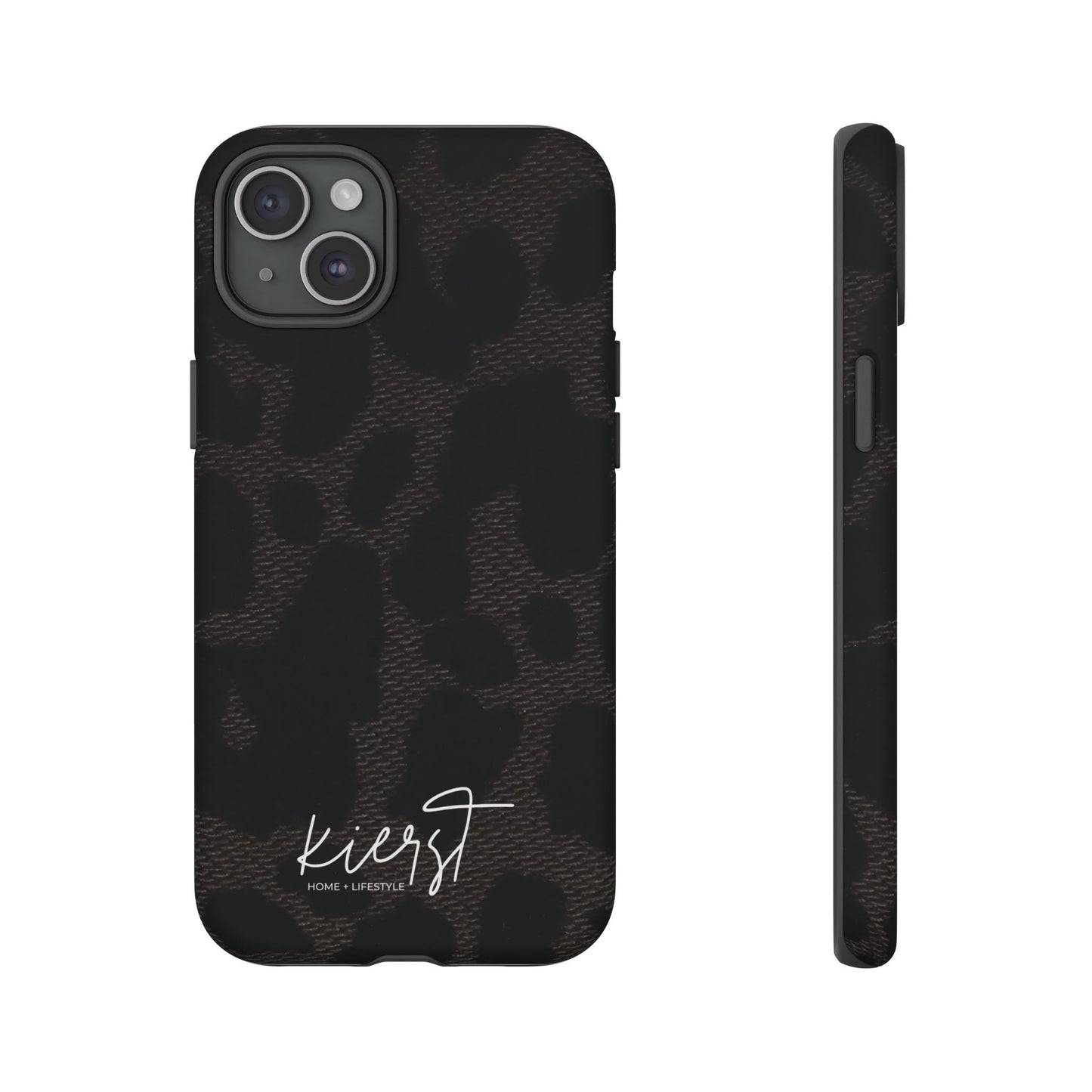 Black Leopard iPhone Case