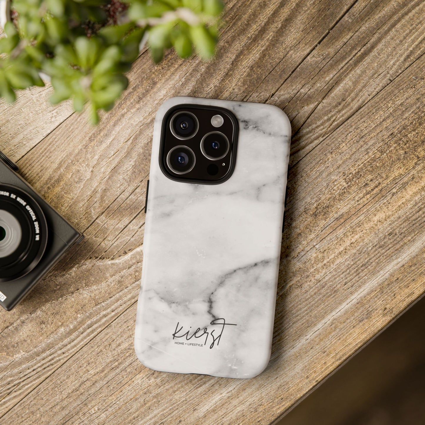 Lived-In White and Grey Marble iPhone Case | Curated Calm, Captured in Marble