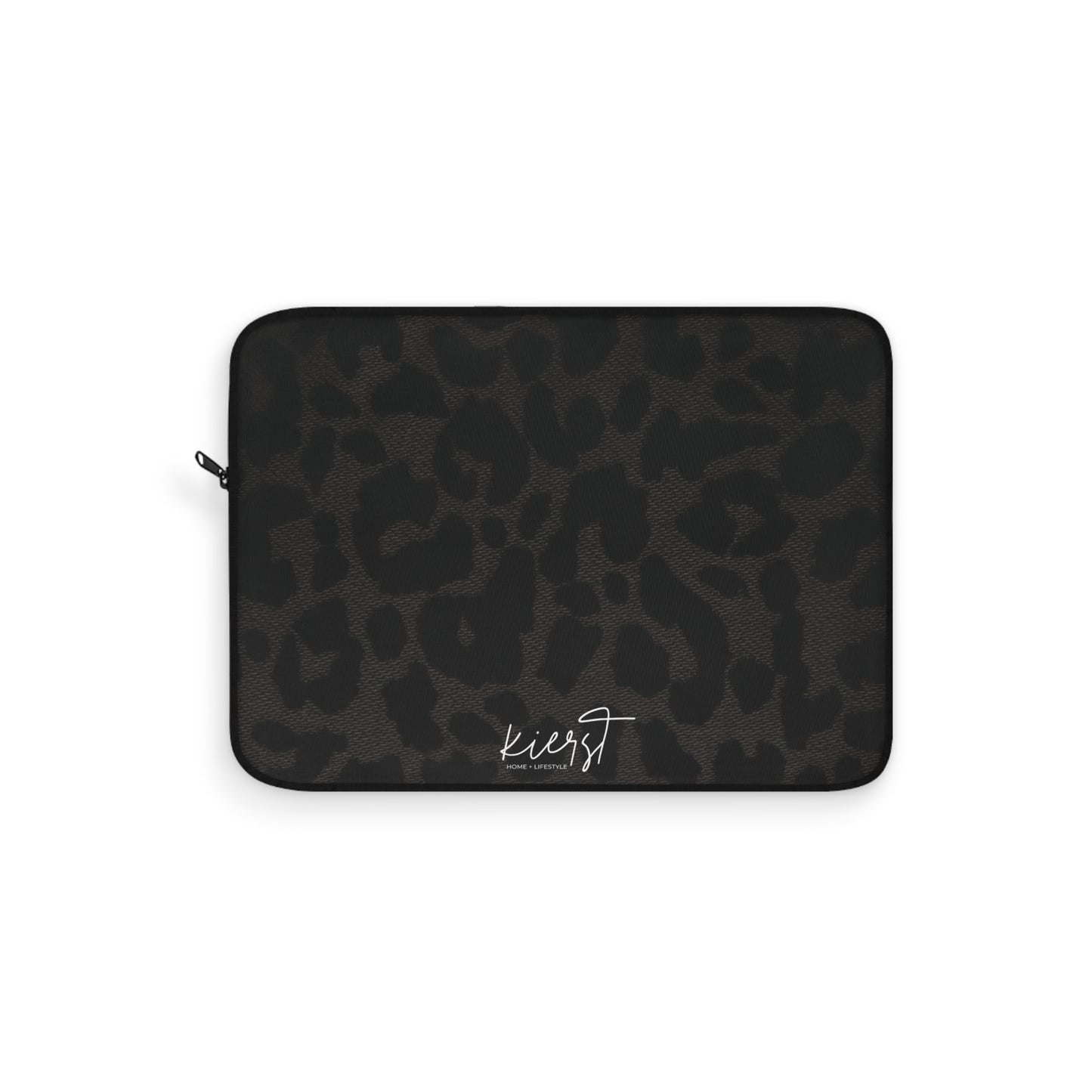 Black Leopard Laptop Sleeve | A Bold Neutral for On-the-Go Protection