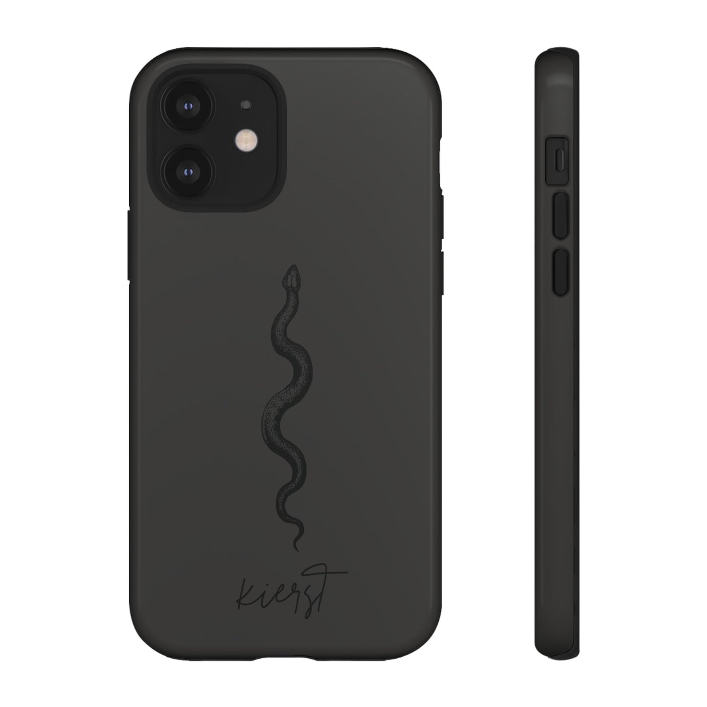 Long Black Snake iPhone Case | Subtle Edge, Quiet Power