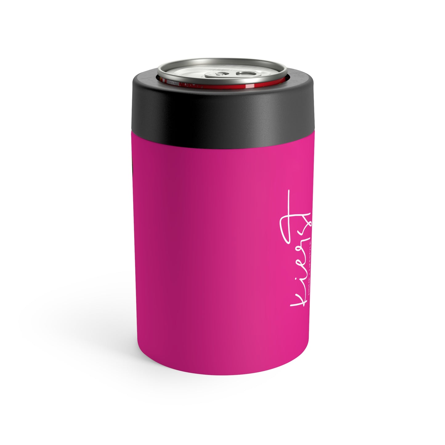Cheetah Head Can Holder – Signature Hot Pink Background