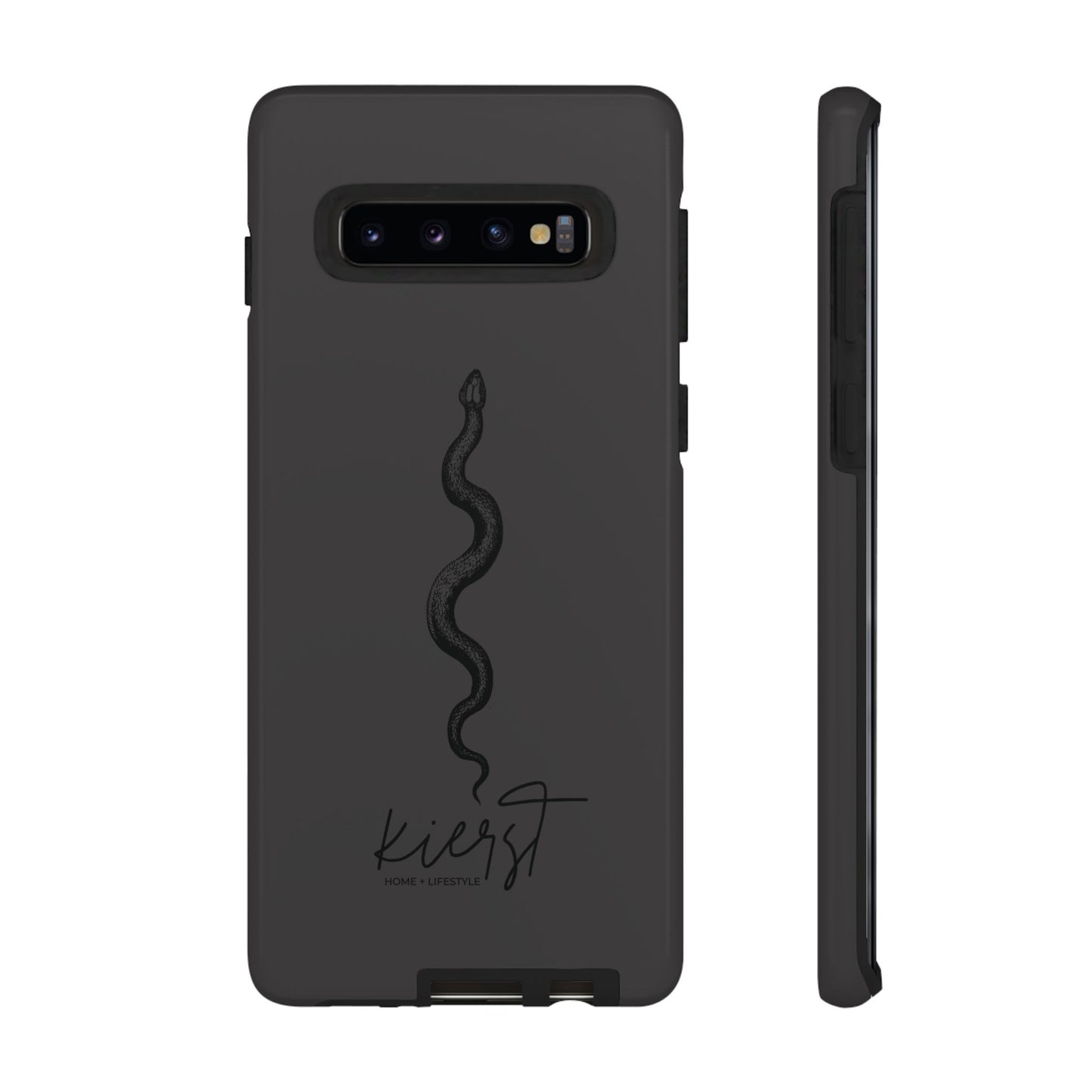 Long Black Snake Samsung Galaxy Phone Case | Power In The Subtleties