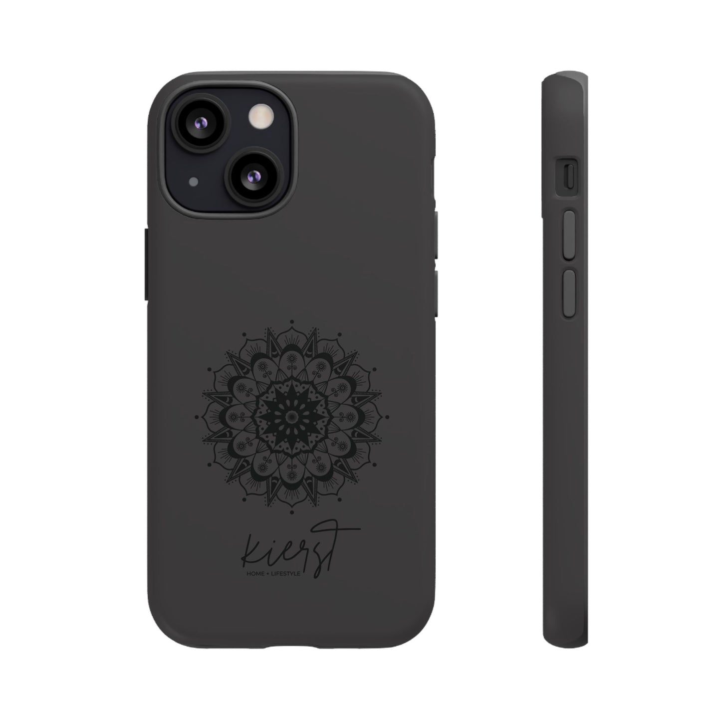 Black Mandala iPhone Case | Refined Calm in Every Curve